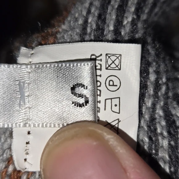 ###Earth Tone Striped Cardigan - Picture 7 of 7